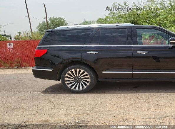 5LMJJ2LTXKEL10366 2019 LINCOLN NAVIGATOR Black Widok wnętrza z tyłu
