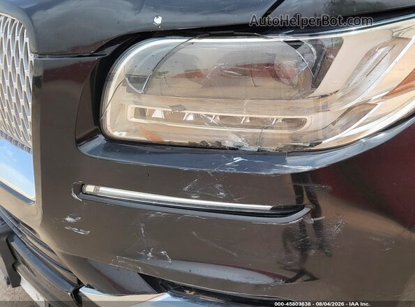 5LMJJ2LTXKEL10366 2019 LINCOLN NAVIGATOR Black Widok z przodu