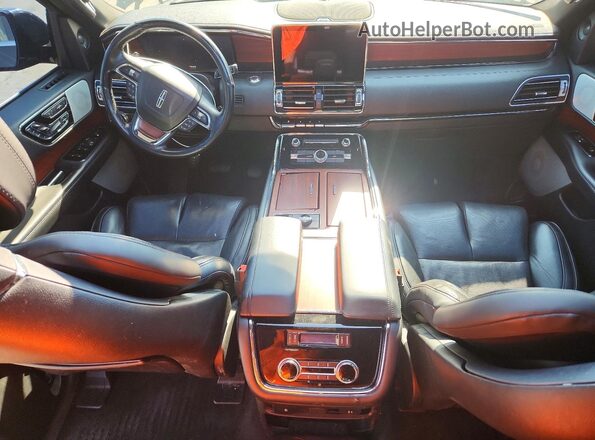 5LMJJ2LTXMEL11973 2021 LINCOLN NAVIGATOR Black Dashboard view