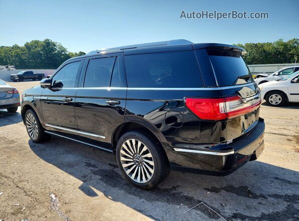 5LMJJ2LTXMEL11973 2021 LINCOLN NAVIGATOR Black Rear left
