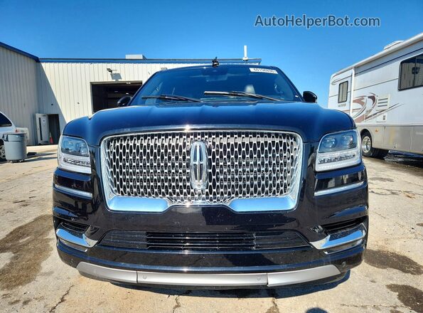 5LMJJ2LTXMEL11973 2021 LINCOLN NAVIGATOR Black Front view