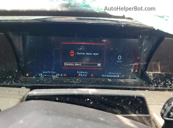 5LMJJ2NG7REL15941 2024 LINCOLN NAVIGATOR Tan Instrument cluster view