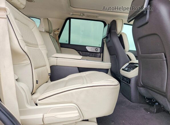 5LMJJ2TT5JEL00147 2018 LINCOLN NAVIGATOR Brown Widok wnętrza z tyłu
