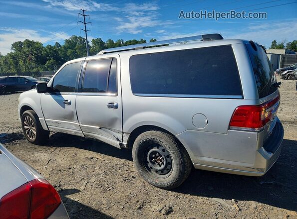 5LMJJ3HT4GEL08134 2016 LINCOLN NAVIGATOR Silver Tył lewy