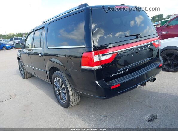 5LMJJ3HTXHEL07314 2017 LINCOLN NAVIGATOR L Black Tył lewy
