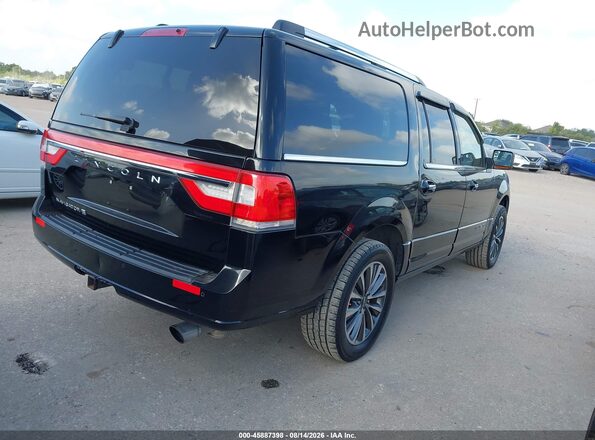 5LMJJ3HTXHEL07314 2017 LINCOLN NAVIGATOR L Black Tył prawy