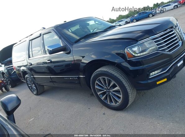 5LMJJ3HTXHEL07314 2017 LINCOLN NAVIGATOR L Black Widok wnętrza z tyłu
