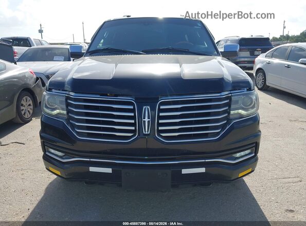 5LMJJ3HTXHEL07314 2017 LINCOLN NAVIGATOR L Black Widok zestawu wskaźników