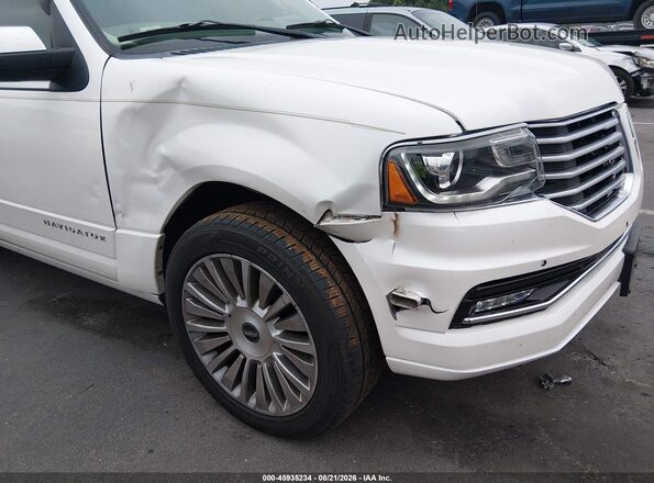 5LMJJ3JT4GEL11609 2016 LINCOLN NAVIGATOR L White 