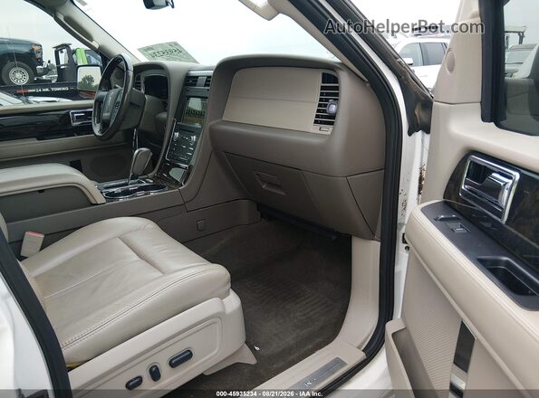 5LMJJ3JT4GEL11609 2016 LINCOLN NAVIGATOR L White Вид салону спереду