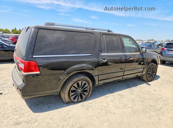 5LMJJ3JT8GEL05490 2016 LINCOLN NAVIGATOR Черный Задняя правая четверть