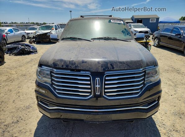 5LMJJ3JT8GEL05490 2016 LINCOLN NAVIGATOR Черный Вид спереди