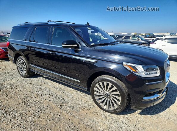5LMJJ3KT2LEL10256 2020 LINCOLN NAVIGATOR Black Przód prawy