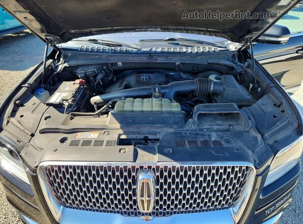5LMJJ3KT2LEL10256 2020 LINCOLN NAVIGATOR Black Widok komory silnika