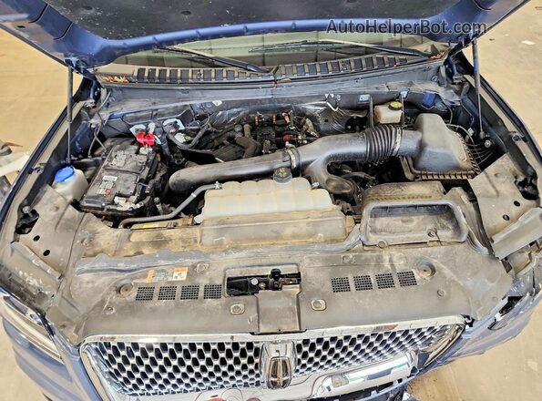 5LMJJ3LG1PEL06822 2023 LINCOLN NAVIGATOR Синий Вид подкапотного пространства