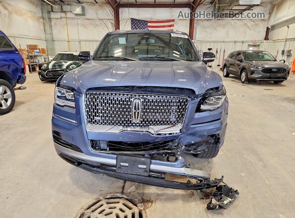 5LMJJ3LG1PEL06822 2023 LINCOLN NAVIGATOR Синий Вид спереди