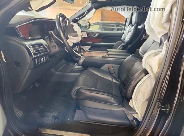 5LMJJ3LG2REL16584 2024 LINCOLN NAVIGATOR Black Widok wnętrza z przodu