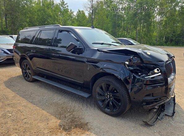 5LMJJ3LG4PEL09309 2023 LINCOLN NAVIGATOR Черный Передняя правая четверть