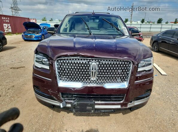5LMJJ3LG4PEL11268 2023 LINCOLN NAVIGATOR Бордовый Вид спереди