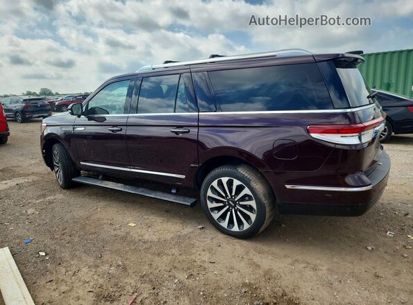 5LMJJ3LG4PEL11268 2023 LINCOLN NAVIGATOR Бордовый Задняя левая четверть