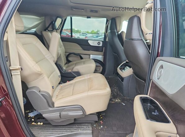 5LMJJ3LG4PEL11268 2023 LINCOLN NAVIGATOR Бордовый Вид задних сидений