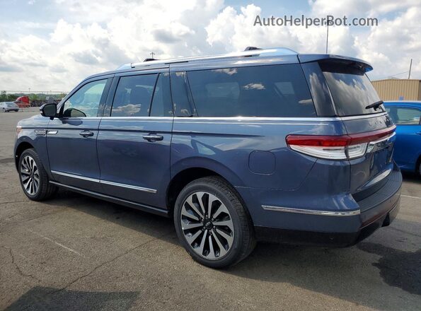 5LMJJ3LG5PEL13336 2023 LINCOLN NAVIGATOR Синий Задняя левая четверть