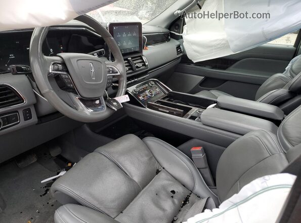 5LMJJ3LT1KEL04803 2019 LINCOLN NAVIGATOR Blue Widok deski rozdzielczej