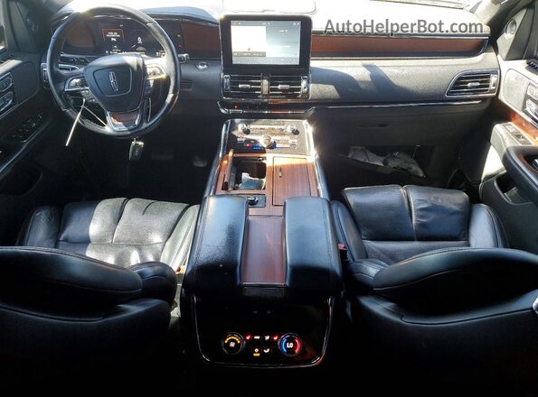 5LMJJ3LT1LEL04401 2020 LINCOLN NAVIGATOR Black Առջևի վահանակի տեսք