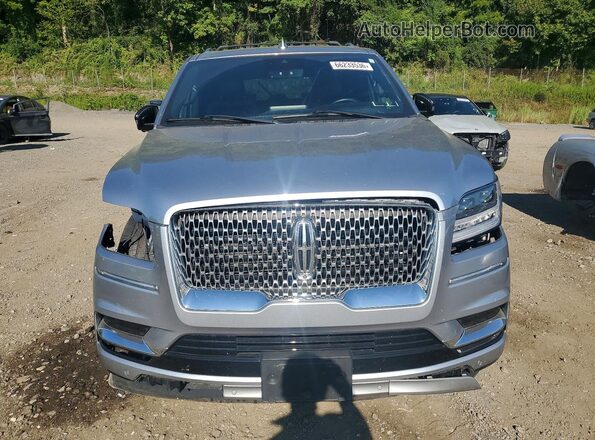 5LMJJ3LT5MEL18187 2021 LINCOLN NAVIGATOR Silver Widok z przodu