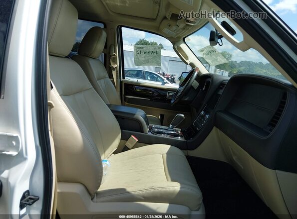5LMJJ3LT6GEL03055 2016 LINCOLN NAVIGATOR L White Вид салону спереду