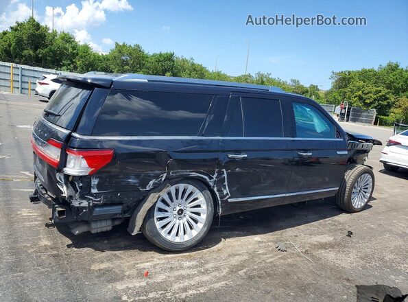 5LMJJ3LT6KEL03386 2019 LINCOLN NAVIGATOR Black უკანა მარჯვენა