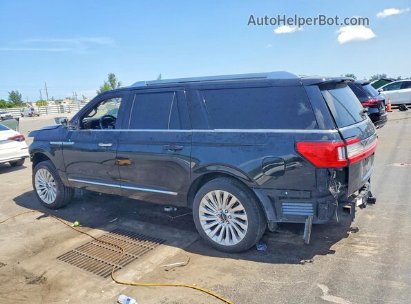 5LMJJ3LT6KEL03386 2019 LINCOLN NAVIGATOR Black უკანა მარცხენა