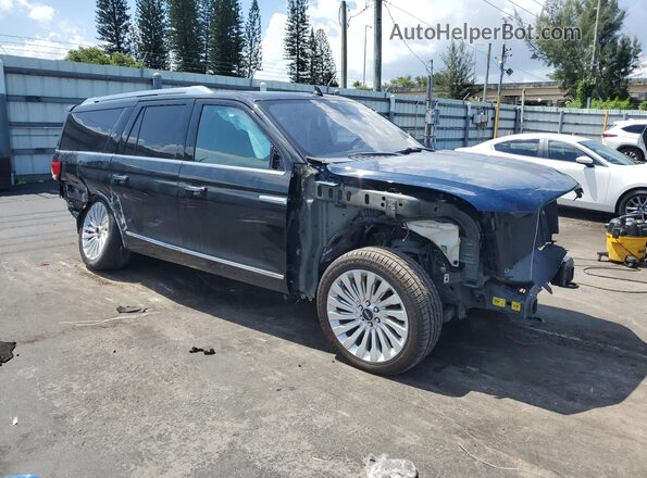 5LMJJ3LT6KEL03386 2019 LINCOLN NAVIGATOR Black წინა მარჯვენა