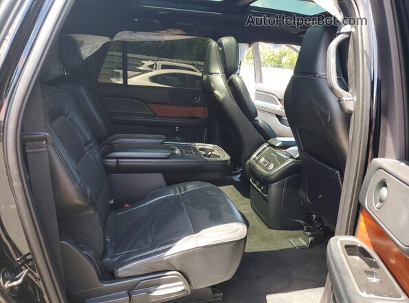 5LMJJ3LT6KEL03386 2019 LINCOLN NAVIGATOR Black უკანა სალონის ხედი