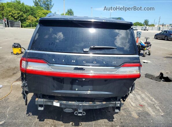 5LMJJ3LT6KEL03386 2019 LINCOLN NAVIGATOR Black უკანა ხედი