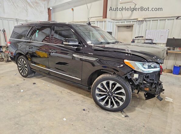 5LMJJ3LT6NEL15087 2022 LINCOLN NAVIGATOR Black Delantero derecho