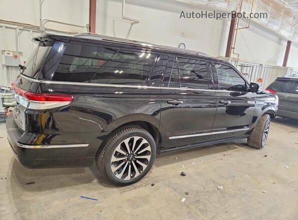 5LMJJ3LT6NEL15087 2022 LINCOLN NAVIGATOR Black Trasero derecho