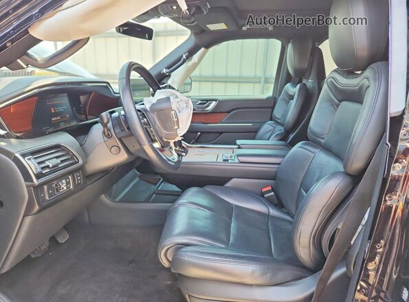 5LMJJ3LT6NEL15087 2022 LINCOLN NAVIGATOR Black Vista interior delantera