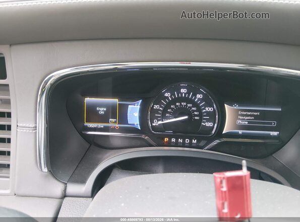 5LMJJ3LT7HEL13384 2017 LINCOLN NAVIGATOR L Brown Rear seats view