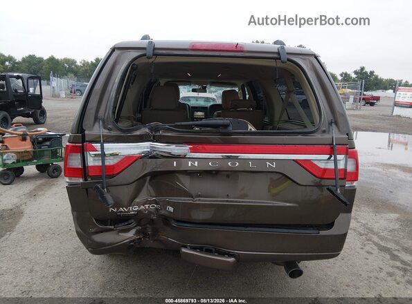 5LMJJ3LT7HEL13384 2017 LINCOLN NAVIGATOR L Brown 