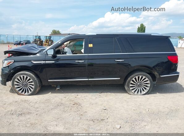 5LMJJ3LT8KEL17595 2019 LINCOLN NAVIGATOR L Black სალონის 360-გრადუსიანი ხედი