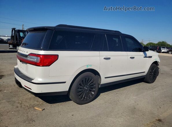 5LMJJ3LTXJEL08766 2018 LINCOLN NAVIGATOR White Задня права чверть