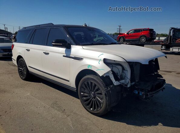 5LMJJ3LTXJEL08766 2018 LINCOLN NAVIGATOR White Передня права чверть