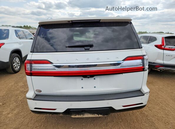 5LMJJ3LTXLEL18216 2020 LINCOLN NAVIGATOR White Widok z tyłu