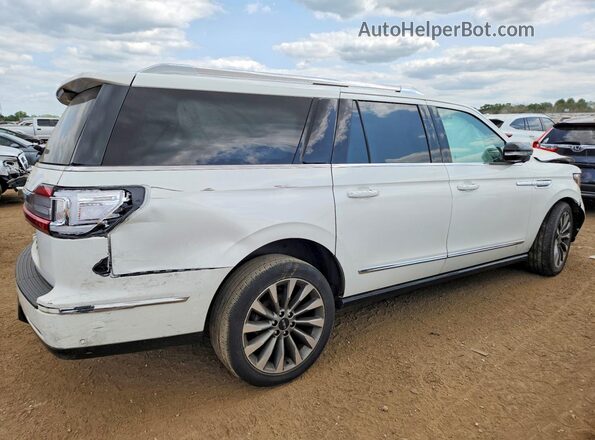 5LMJJ3LTXLEL18216 2020 LINCOLN NAVIGATOR White Tył prawy