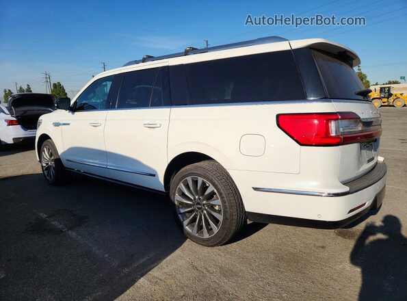 5LMJJ3LTXLEL23626 2020 LINCOLN NAVIGATOR White Rear left