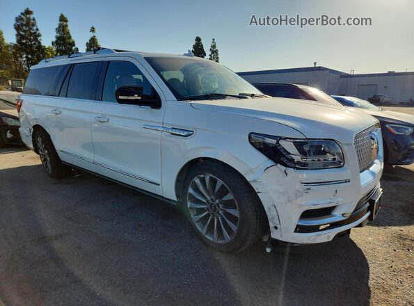 5LMJJ3LTXLEL23626 2020 LINCOLN NAVIGATOR White Front right