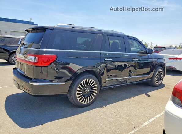 5LMJJ3TT2JEL09099 2018 LINCOLN NAVIGATOR Black უკანა მარჯვენა