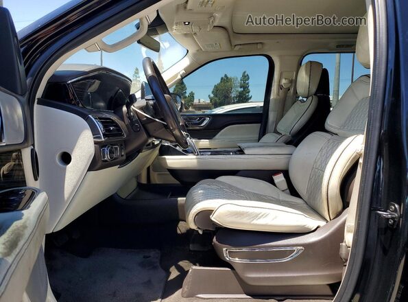 5LMJJ3TT2JEL09099 2018 LINCOLN NAVIGATOR Black წინა სალონის ხედი