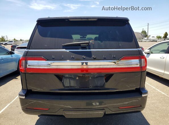 5LMJJ3TT2JEL09099 2018 LINCOLN NAVIGATOR Black უკანა ხედი